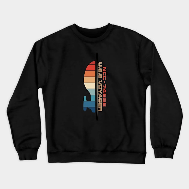 Minimalist Voyager - Full Impulse Crewneck Sweatshirt by Amalgam000